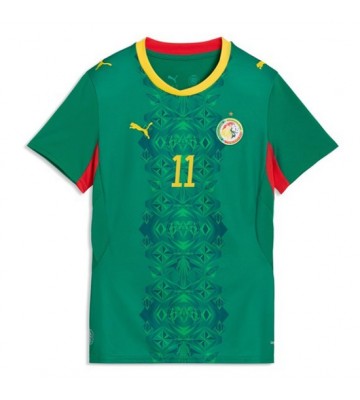 Senegal Nicolas Jackson #11 Udebanetrøje Dame VM 2026 Kortærmet